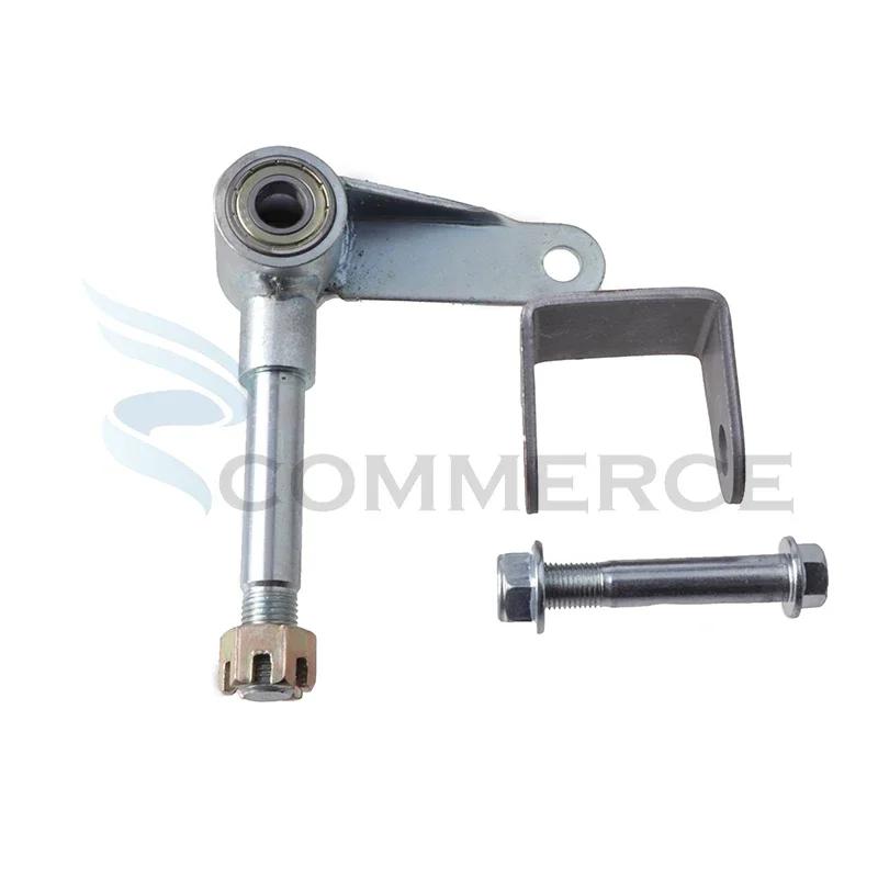 Karting 15mm/17mm Front Wheel Stub Axle Strut Steering Knuckle Spindle Fit For 110cc 125cc 168 200F Go Kart Quad ATV Buggy Parts