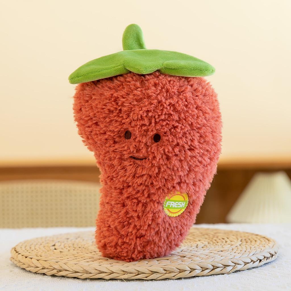 Плюшевая игрушка-овощ, 3D хлопковая набивная кукла, подарок для детей, коллекционеров