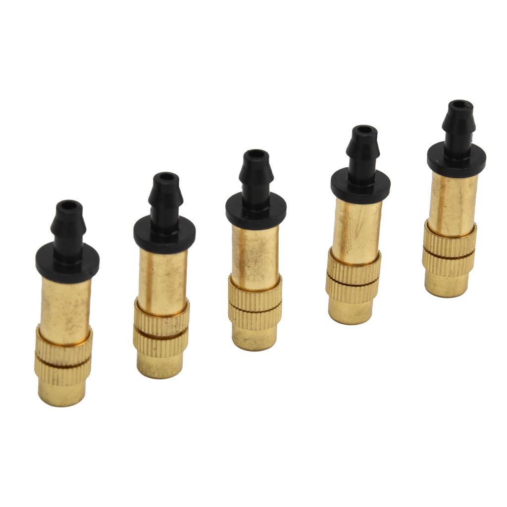 100 шт. одинарный крючок медный распылительный распылитель капельный опрыскиватель для орошения 4/7 шланг