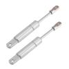 X AUTOHAUX Set of 2 4" 10lb/45N Silver Tone Lift Support Strut Shock Gas