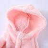 Custom Pet Dog Clothes Super Absorbent Pet Bathrobe for Cats and Dogs Microfiber Dog Bathrobe Bath Towel