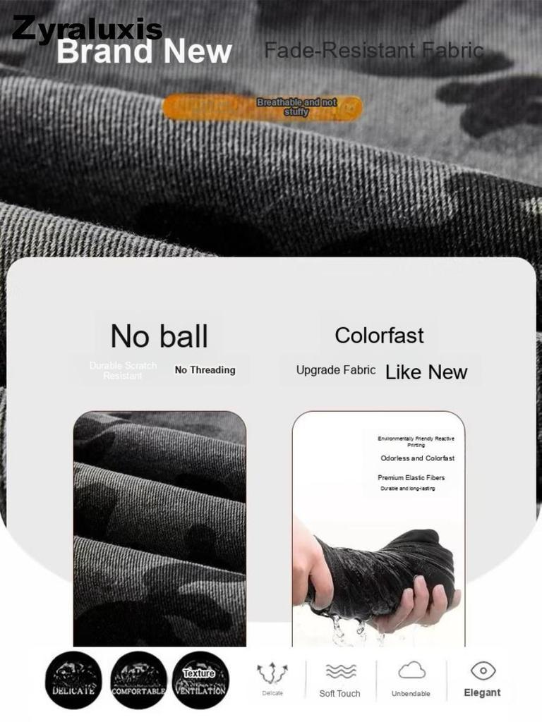 street camouflage wide-leg work pants women's winter relaxed straight-cut slimming versatile trousers