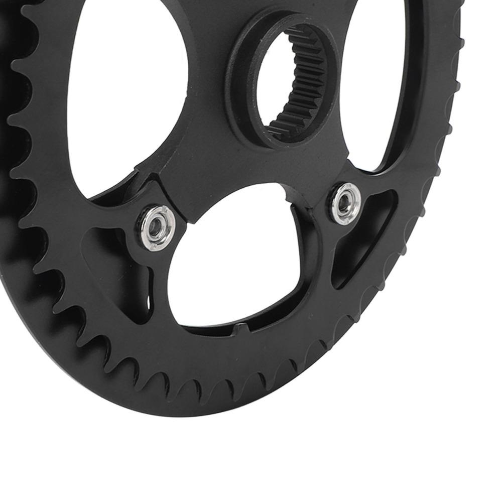 42T E-Bike Chainring Chainring Wheel for Bafang M400/M300/M200/M215/M410/M315 For Mid Drive Motor