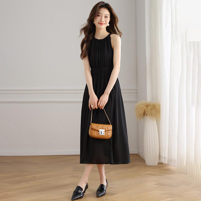 French gentle temperament A-line skirt