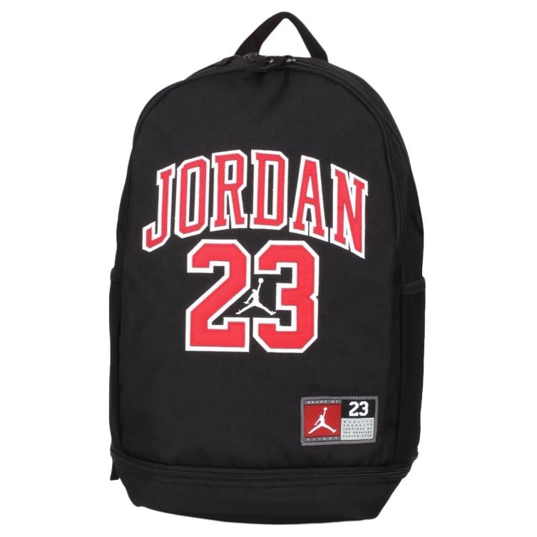 Jordan Polyester Backpack Medium Unisex Black & Red JD2323008GS-001