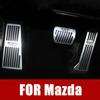 Car Pedals Foot Fuel Accelerator Brake Clucth Pedal Pad Cover For Mazda 2 3 6 DJ BM GJ CX-5 CX5 CX 5 CX3 CX4 CX9 CX8