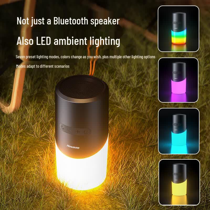 Newsmy PBS017 Portable Bluetooth Speaker with Camping Light (CN version)