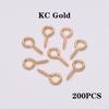 100-200pcs/lot Small Tiny Eye Pins Eyepins Hooks Eyelets Screw Threaded Clasps Hooks Supplies For Jewelry Findings Wholesale