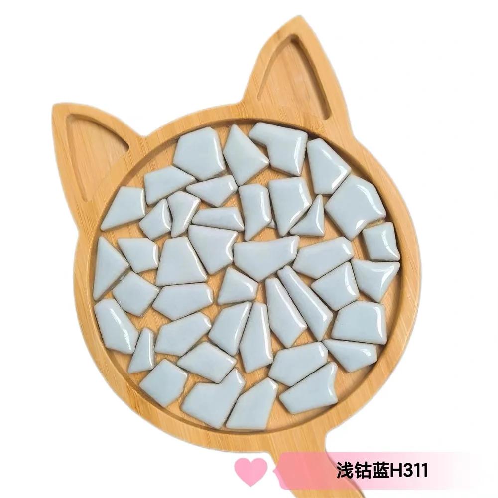 100г Фарфоровая мозаичная плитка Сделай сам Ремесло Керамическая плитка Материалы для изготовления мозаики хобби кусочки оптом