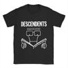 Descendents Группа Футболка Лето Хлопковые Футболки Для Мужчин Повседневный Дизайн Футболка Короткий Рукав Эстетичные Футболки