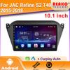 Android 2K Car Radio For JAC S2 T40 2015 2016- 2018 Video Multimedia Bluetooth Player Navigation GPS 4G Carplay Stereo