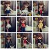 Fashion Doll Clothes Set For Blythe Doll Outfits Tank Top Coat Skirt Dress Pants Trousers For Blyth Doll 1/6 Dolls Accessories