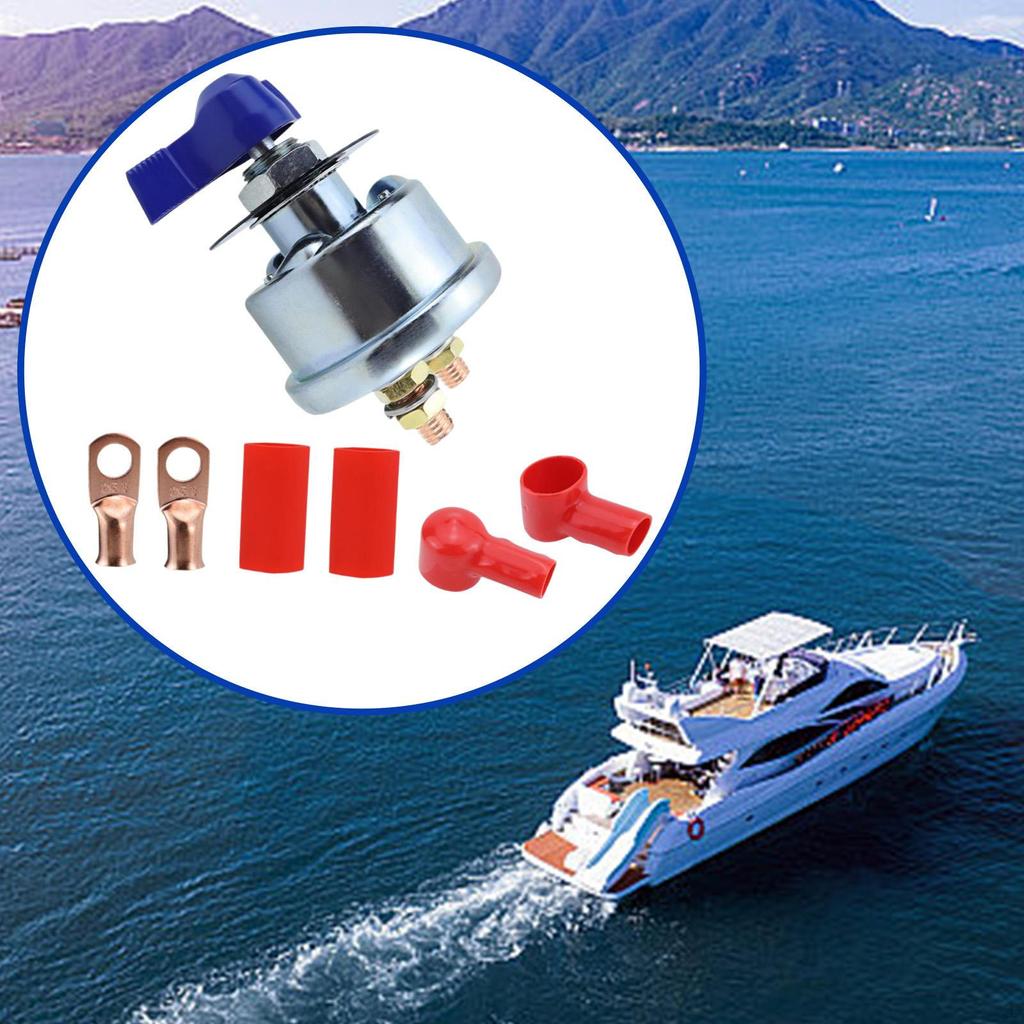 300A Disconnect Switch 12V-24V Heavy Duty Power Cut Off Isolation for Car Yacht Marine Boat