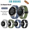 22mm Strap For Huawei Watch GT 5 4 3 Pro 46mm Band For Huawei Watch 5 4 3 Pro 48mm Ultimate Nylon Silicone Wristbands Bracelet