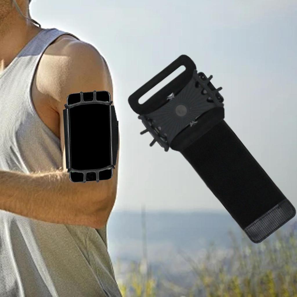 Аксессуары для телефонных повязок на руку, устойчивая вращающаяся практичная ударопрочная повязка на руку для мобильного телефона для кемпинга
