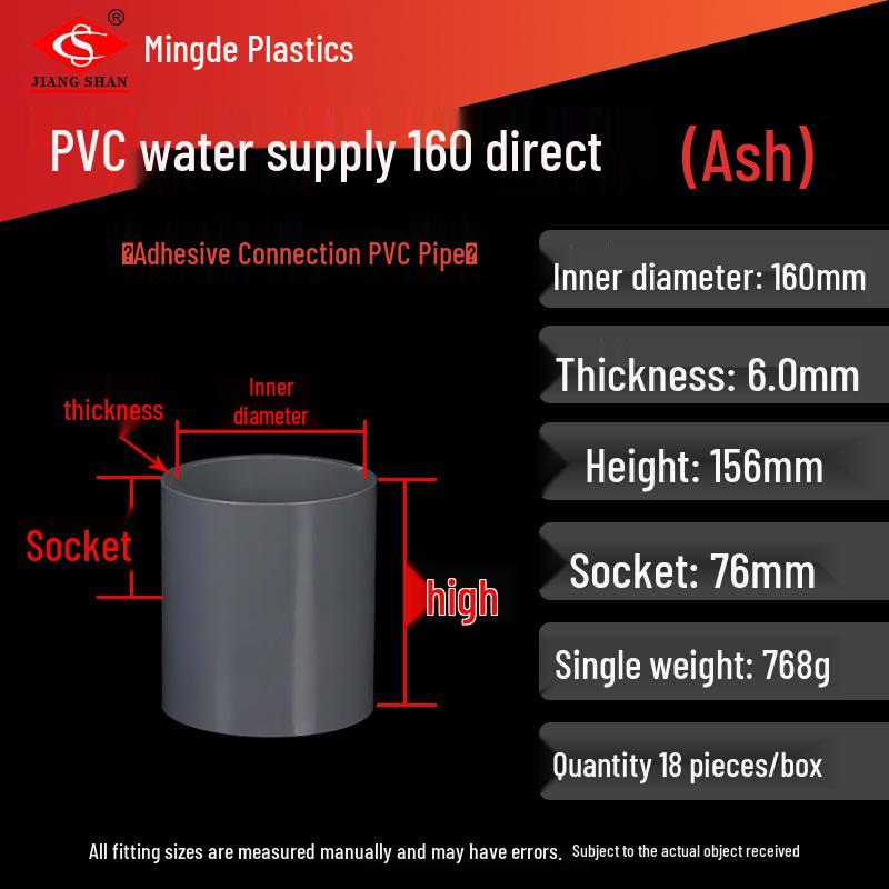 ПВХ Двусторонний Прямой Хомут для Фитингов Водоснабжения