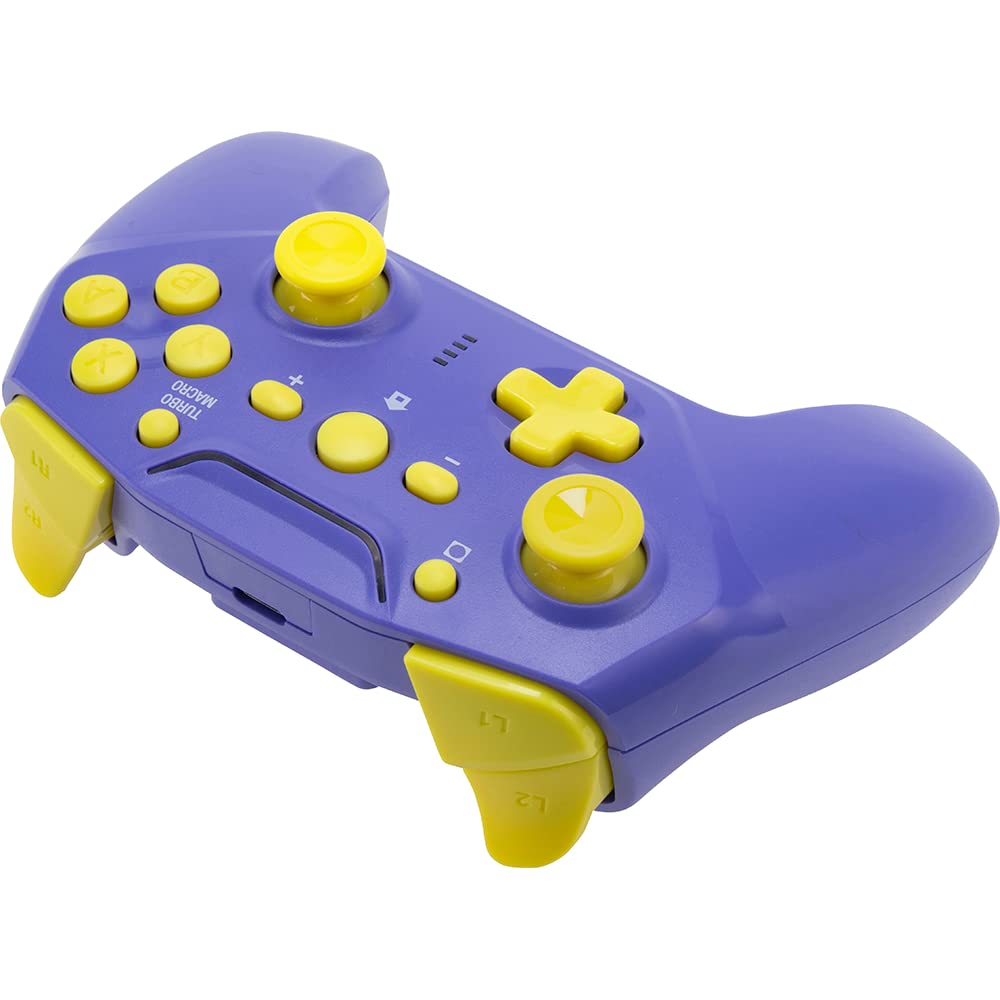 Кнопки CYBER Gyro Controller Беспроводной Тип Фиолетовый x Желтый Переключатель [С Быстрой Стрельбой/Назад Включено] (для ПЕРЕКЛЮЧАТЕЛЯ) -