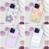 Cute Hand Drawn Phone Case For Iphone 11 12 13 14 Pro Max 7 8 Plus X Xr Xs Max Se 2020 Mini Transparent Case
