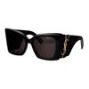 Saint Laurent Cat Eye Sunglasses With Logo Women sunglasses Black SLM119-001