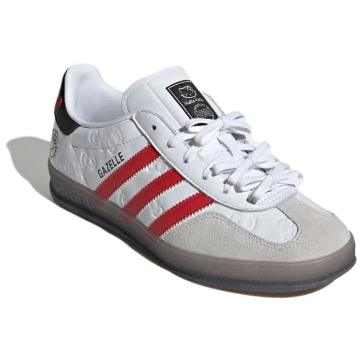 Hello Kitty x adidas Gazelle Indoor 50th Anniversary Женские кроссовки Белый Облачно-белый Красный II0013