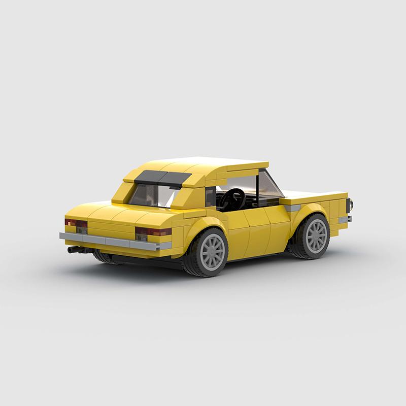Escort RS1600 MOC Скоростной Автомобиль Супер Гонка Технический Транспорт Модель Строительный Блок Гонки Ралли Спорт Кирпичный Игрушка Рождественский Подарок Город