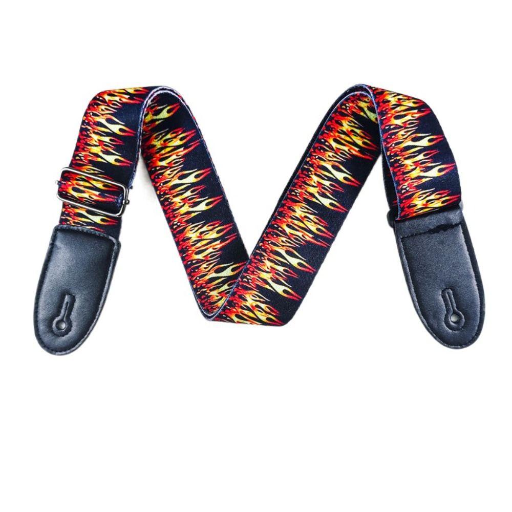 Adjustable Guitar Belts Vintage Electric Guitar Belts Thickening Guitar Strap  Bass