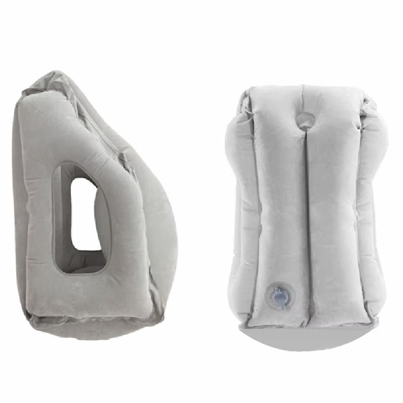 Inflatable Travel Pillow Office Nap Pillow Airplane Flight Outdoor Sleeping Bag Train Pillow Sleepf Portable Cushion Neck Pillo