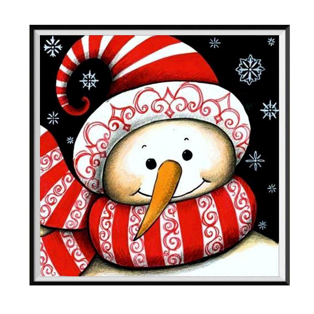 5D алмазная живопись Санта-Клаус Алмазная мозаика Зимняя Алмазная вышивка Diy вышивка крестиком украшение дома Рождественский подарок