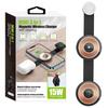 W-162 3-in-1 Foldable Charging Dock Magnetic Wireless Charger for iWatch/AirPods/Phone