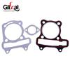 Комплект для капитального ремонта двигателя скутера Glixal GY6 180cc 61 мм, комплект цилиндра увеличенного диаметра, головка блока цилиндров в сборе для 4-тактного мопеда, скутера, квадроцикла 157QMJ