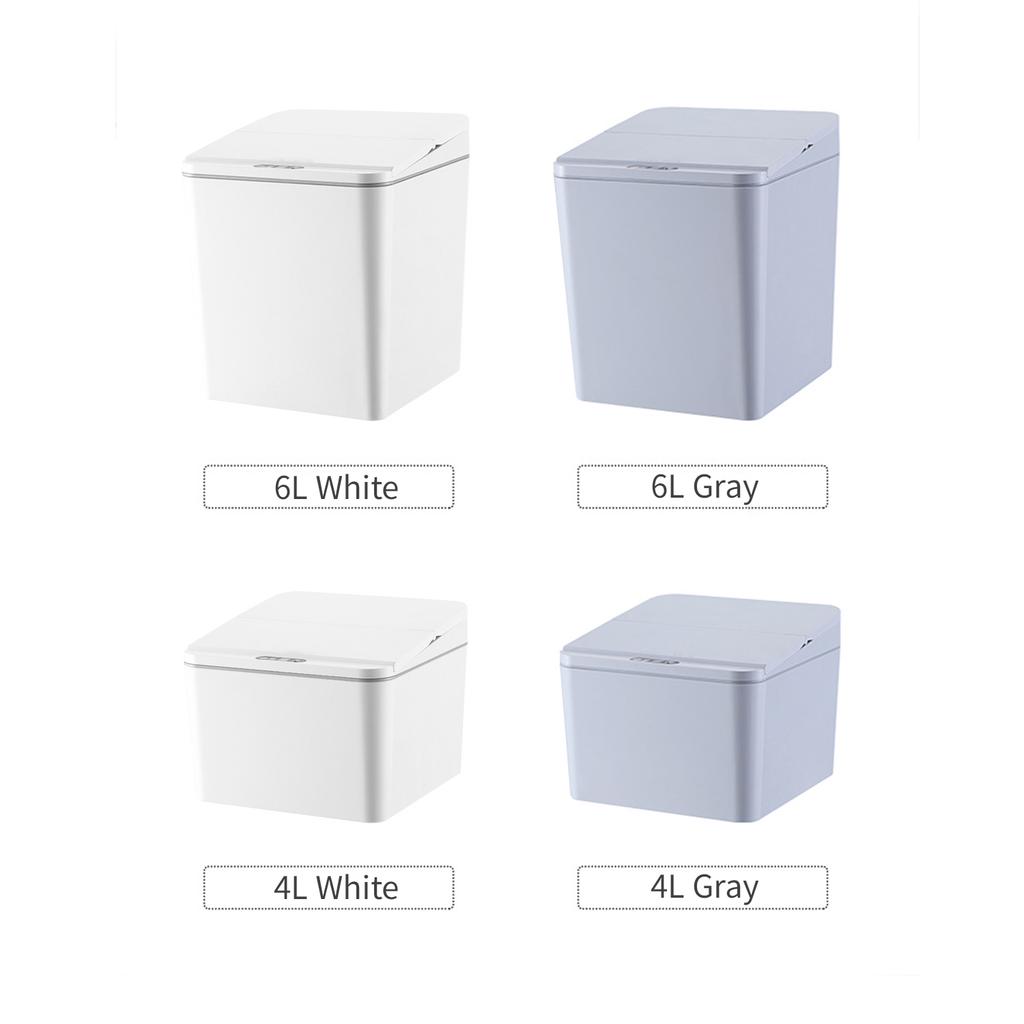 Touch-free Trash Cans Smart Induction Trash Bin Automatic Garbage Can Infrared Motion Sensor