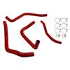 Silicone Radiator coolant Hose For Honda NX400 NX500 CB500 CB500F/X/R Red