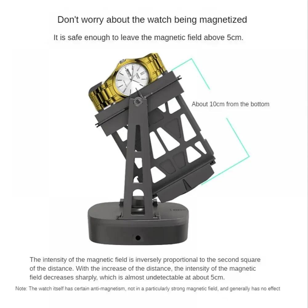 Подзаводчик для автоматических часов, поддержка одиночных и двойных часов, поворотник для часов с автоподзаводом, вращающееся устройство для часов