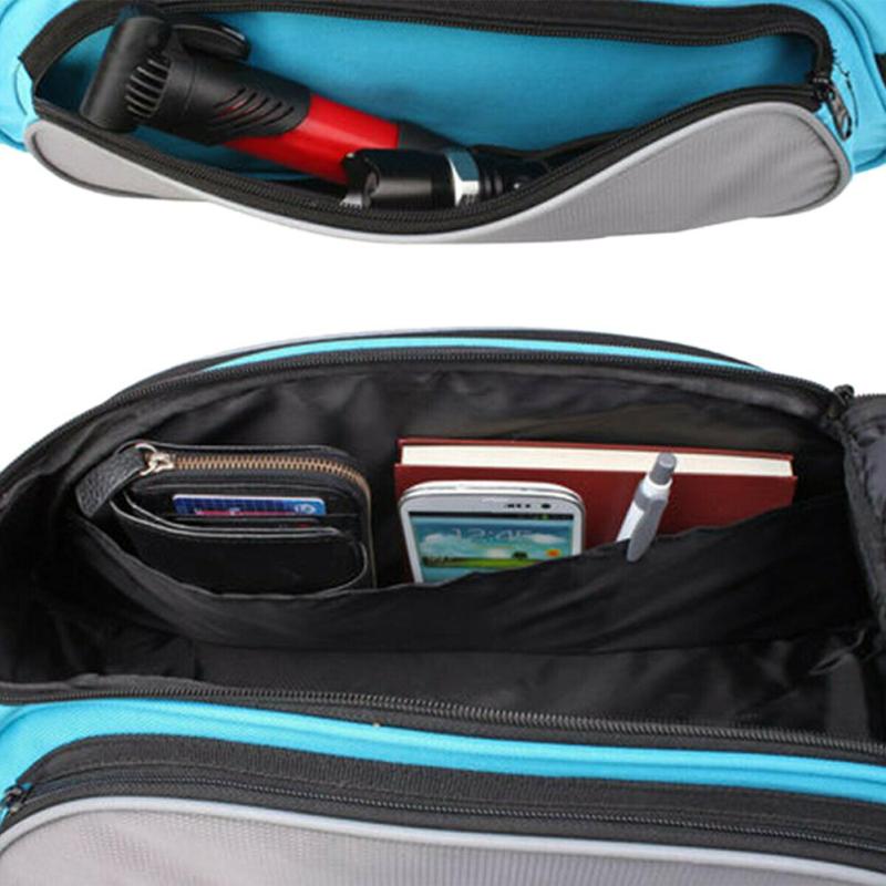 13l Bicycle Rear Bag Cycling Seat Rack Storage Trunk Handbag Multifunctional Large Capacity Travel