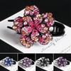 Hair Accessories Rhinestone Flower Duckbill Clips Hair Clips for Women Ponytail Headwear Hairpin