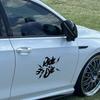 1шт Ride or Die наклейки для автомобиля водонепроницаемые для бампера, двери, багажника, окон, заднего лобового стекла, солнцезащитный экран, прочные виниловые наклейки для кузова автомобиля