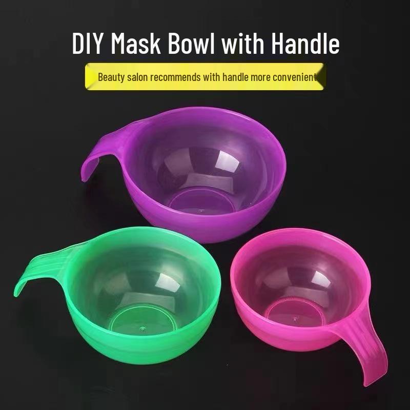 Утолщенная миска для смешивания макияжа с ручкой для салона красоты и DIY
