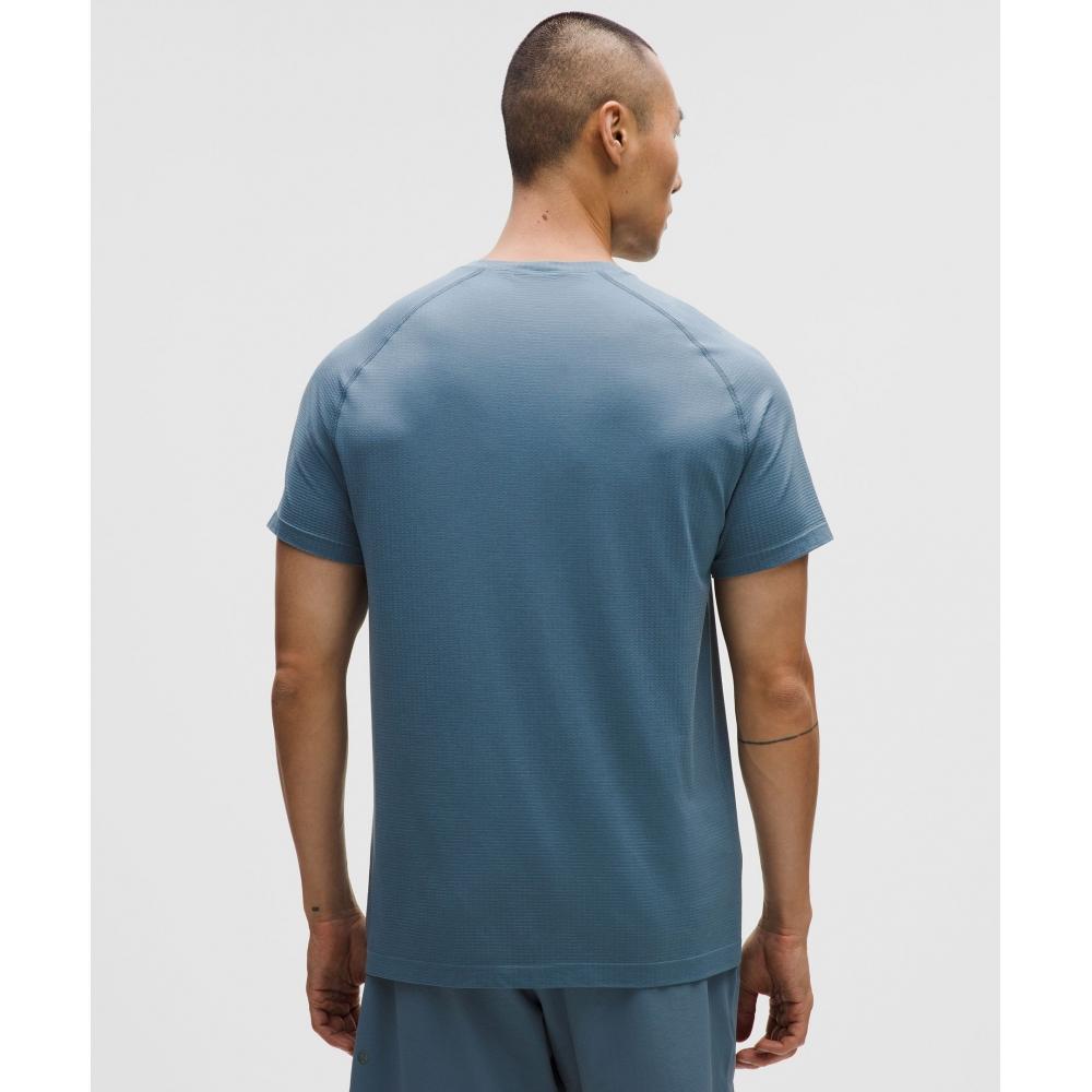 Lululemon Metal Vent Tech Short Sleeve Shirt Steel Blue Steel Blue