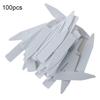 Fantastic 100Pcs Mini Plastic Plant Seed Label Pot Marker Nursery Garden Stake Tags Tool