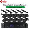 Huido BA-6820 Профессиональная беспроводная система конференц-микрофонов (Китайская версия)