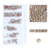 Flat Bottom Rhinestone Nail Drill Diy Nail Mobile Phone Case Sticker Drill, Jewelry Accessories, Bag Size Mixed Nail Drill