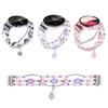 Watch Band for Samsung Galaxy Watch 4 Active 2 Strap 44mm 40mm Jewelry Bead 20mm Women Bracelet for Gear Sport Huawei GT 2 42mm