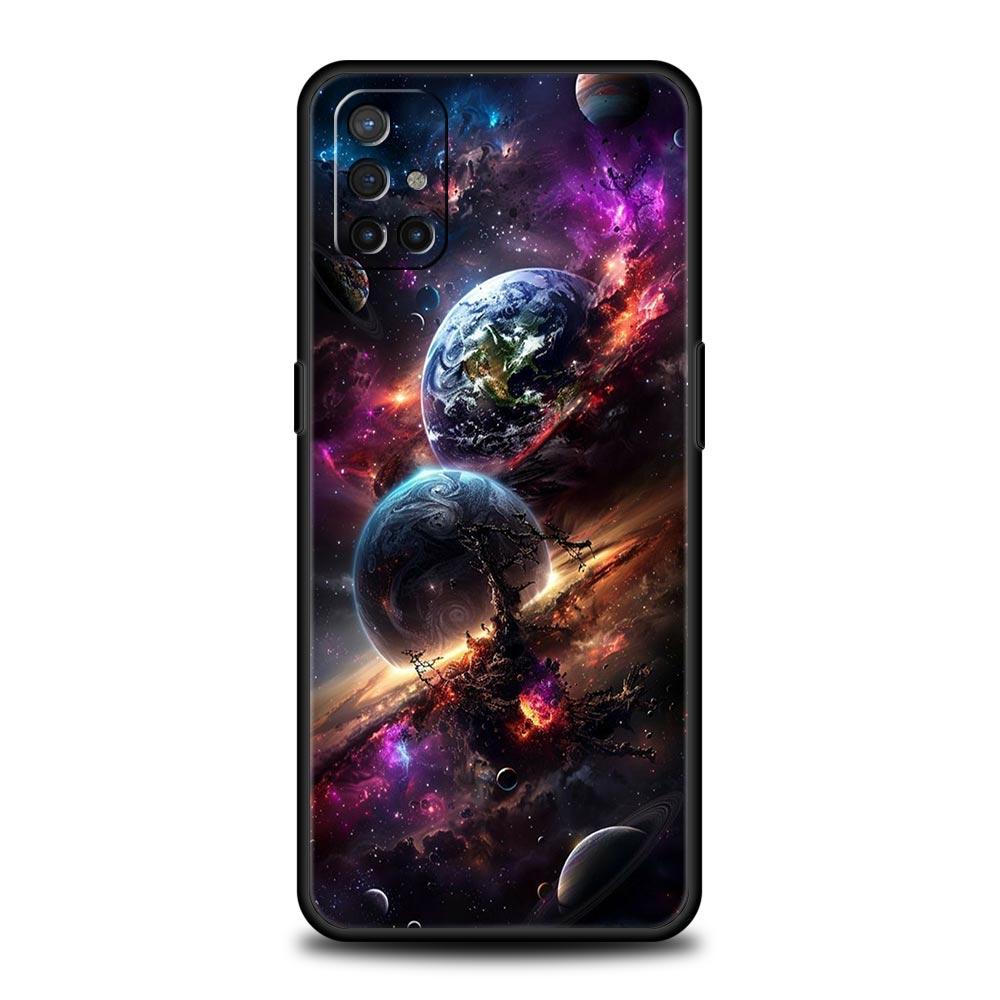 Чехол для телефона 'Вселенная Звездное Небо Луна' для Oneplus 13R 13 12R 11 10T 10R Nord N100 N200 N10 10 9 9R 9RT CE 3 2 Z Pro Мягкий ТПУ Чехол
