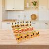 Wood Lollipop Holder Cake Stand Display Riser 6 Layer Sucker Dessert for Window