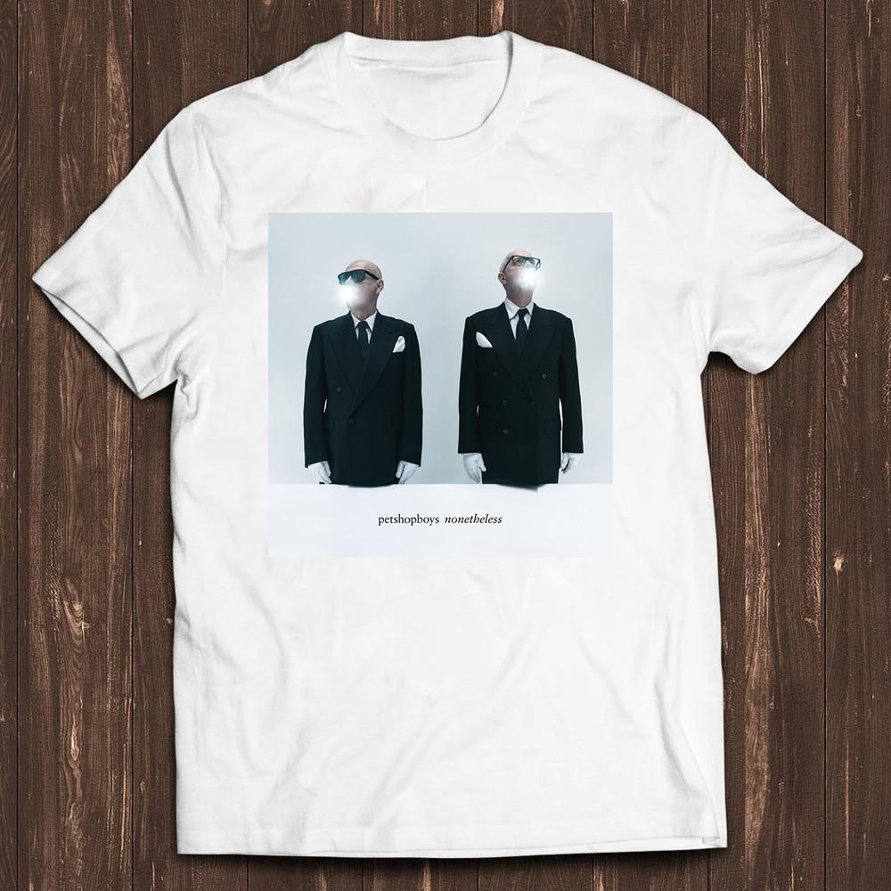Pet Shop Boys Альбом Nonetheless Подарок для Фаната Футболка Полный Размер S-5XL Унисекс Футболка