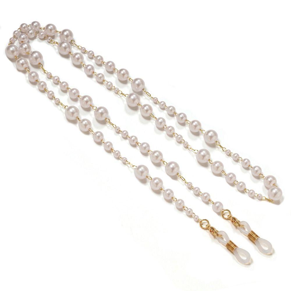 Beads Pearl Glasses Chain Heart Sunglasses Chains Elegant Eyeglass Lanyard Reading Glasses