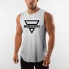 Muscleguys, новая молодежная спортивная повседневная майка, летняя облегающая и дышащая мужская майка, жилет для фитнеса, бодибилдинга, футболка без рукавов с принтом