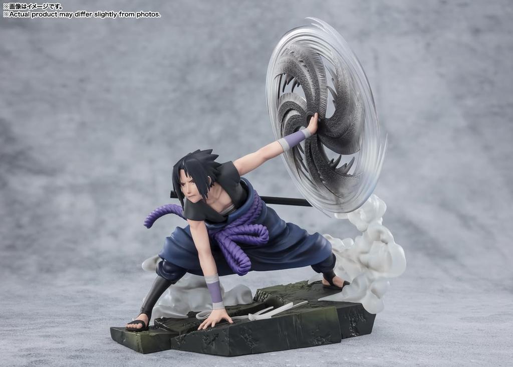 Figuarts ZERO [Супер ожесточенная битва] Naruto Shippuden Учиха Саске - Свет и Тьма Мангекё Шарингана - Прибл.. 200 мм АБС и ПВХ