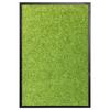 VidaXL Washable Doormat Green 40x60 Cm
