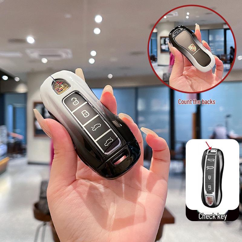 Porsche Cayenne, Taycan, Panamera, 911, Macan, 718 Key Case Buckle